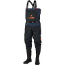 Полукомбинезон забродный NORFIN PILOT BOOTFOOT р.43-M с сапогами 82231-43-M